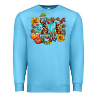 Ocean Blue it's fall y'all Premium Sweatshirt - AdoDesignShop