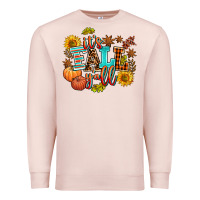 Pale Pink it's fall y'all Premium Sweatshirt - AdoDesignShop