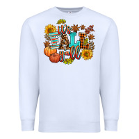 White it's fall y'all Premium Sweatshirt - AdoDesignShop