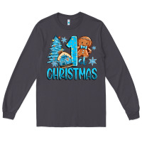 Smoke 1st christmas gingerbread boy Long Sleeve Tee - Zillion Design Studio