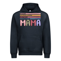 Navy mama Urban Hoodie - MaliasSmallBusiness