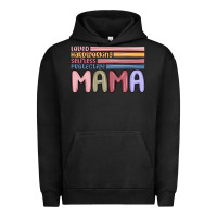 Pigment Black mama Urban Hoodie - MaliasSmallBusiness