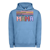 Pigment Pebble Blue mama Urban Hoodie - MaliasSmallBusiness