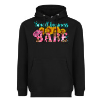 Black small business babe Heavyweight Hoodie - HRA Design Shop