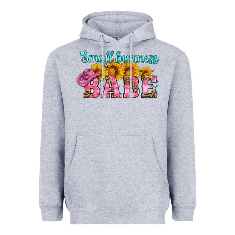 Small Business Babe Heavyweight Hoodie by HRA Design Shop | Teevron
