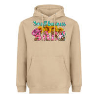 Mushroom small business babe Heavyweight Hoodie - HRA Design Shop