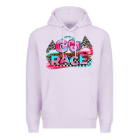 Lilac go race Premium Hoodie - AdoDesignShop