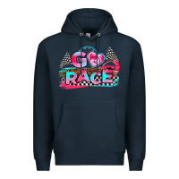 Navy go race Premium Hoodie - AdoDesignShop