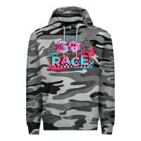 Slate Camo go race Premium Hoodie - AdoDesignShop