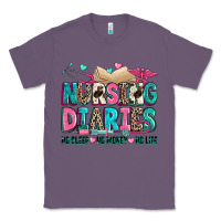 Lavender nursing diaries no sleep no money no life Classic Tee - Zillion Design Studio