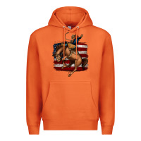Carrot Bucking Bronco Premium Hoodie - Jasminsmagicworld