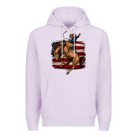 Lilac Bucking Bronco Premium Hoodie - Jasminsmagicworld