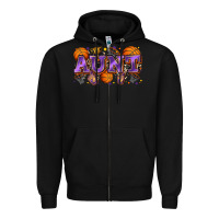 Black aunt basketball Zipper Hoodie - Zillion Design Studio