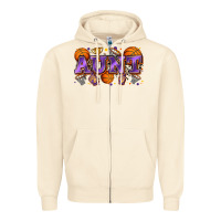 Sandshell aunt basketball Zipper Hoodie - Zillion Design Studio