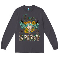 Smoke western boho free spirit Long Sleeve Tee - texasbilliewilder