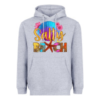 Heather Grey salty beach Heavyweight Hoodie - HRA Design Shop