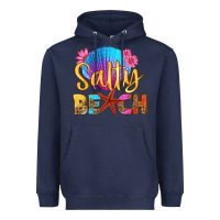 Navy salty beach Heavyweight Hoodie - HRA Design Shop