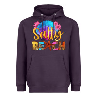 Plum salty beach Heavyweight Hoodie - HRA Design Shop