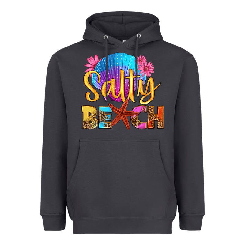 Salty Beach Heavyweight Hoodie by HRA Design Shop | Teevron