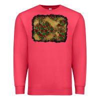 Cardinal christmas trees and leopard background Premium Sweatshirt - BundleAndBundleShop