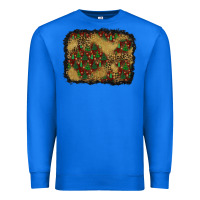True Royal christmas trees and leopard background Premium Sweatshirt - BundleAndBundleShop