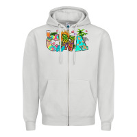 Dove Grey summer cna Zipper Hoodie - texasbilliewilder