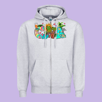 Summer Cna Zipper Hoodie Designed By Texasbilliewilder