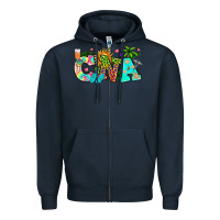 Navy summer cna Zipper Hoodie - texasbilliewilder