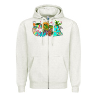 Oatmeal Heather summer cna Zipper Hoodie - texasbilliewilder