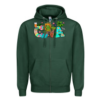 Sports Green summer cna Zipper Hoodie - texasbilliewilder