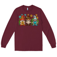 Burgundy western gnomies Long Sleeve Tee - texasbilliewilder
