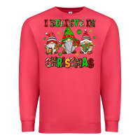 Cardinal i believe in christmas Premium Sweatshirt - AdoDesignShop