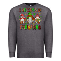 Charcoal Heather i believe in christmas Premium Sweatshirt - AdoDesignShop