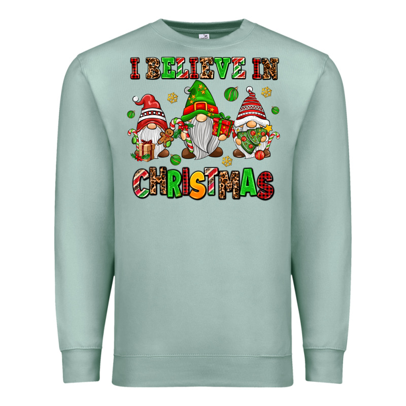 I Believe In Christmas Premium Sweatshirt by AdoDesignShop | Teevron