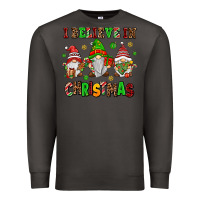 Smoke i believe in christmas Premium Sweatshirt - AdoDesignShop