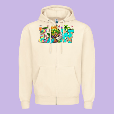 Summer Lpn Zipper Hoodie Designed By Texasbilliewilder