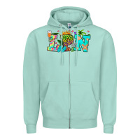 Seafoam summer lpn Zipper Hoodie - texasbilliewilder