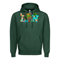 Sports Green summer lpn Zipper Hoodie - texasbilliewilder