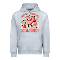 Heather Grey cupid's favorite teacher Urban Hoodie - MaliasSmallBusiness