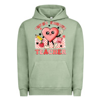 Pigment Oil Green cupid's favorite teacher Urban Hoodie - MaliasSmallBusiness