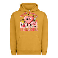 Pigment Peanut Butter cupid's favorite teacher Urban Hoodie - MaliasSmallBusiness