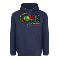 Navy love summer Heavyweight Hoodie - CowhideDigitalArt