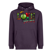 Plum love summer Heavyweight Hoodie - CowhideDigitalArt
