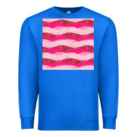 True Royal valentines day glitter and leopard seamless pattern Premium Sweatshirt - BundleAndBundleShop