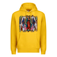 Lemon Lady of Guadalupe 4th of july Premium Hoodie - Jasminsmagicworld