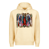 Pina Colada Lady of Guadalupe 4th of july Premium Hoodie - Jasminsmagicworld