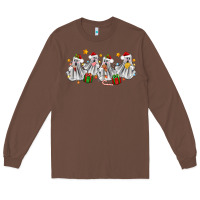 Chestnut pantasmas ghost christmas Long Sleeve Tee - Zillion Design Studio