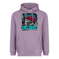 Lavender literally freezing skull Heavyweight Hoodie - FaDigitalArtStudio