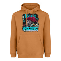 Meerkat literally freezing skull Heavyweight Hoodie - FaDigitalArtStudio