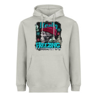Moon Dust literally freezing skull Heavyweight Hoodie - FaDigitalArtStudio